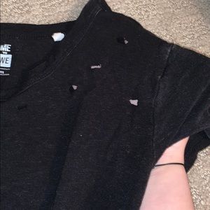 me to we t-shirt w holes